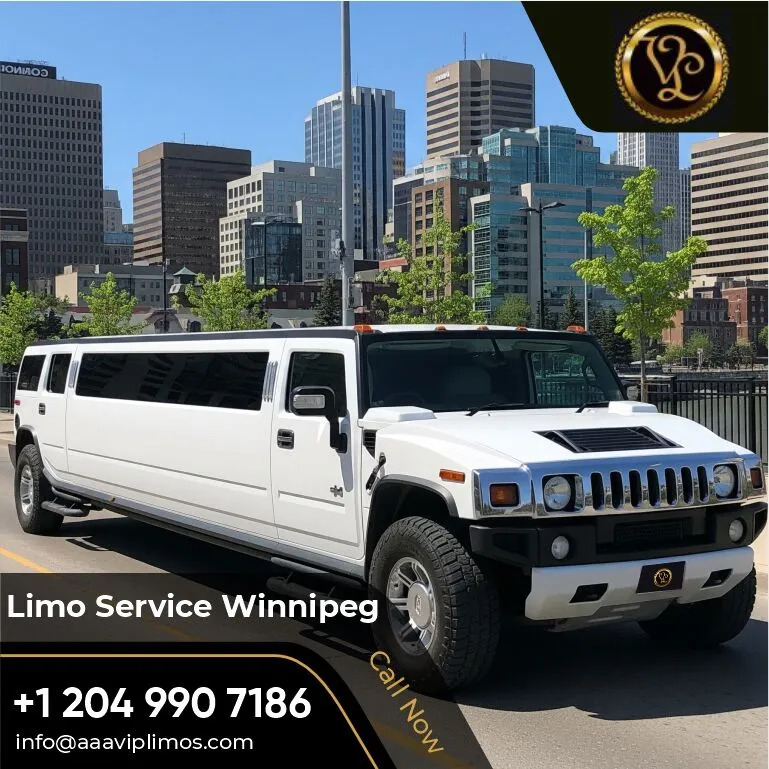 Limo Service Winnipeg – Experience First-Class Travel with AAA VIP Limousine