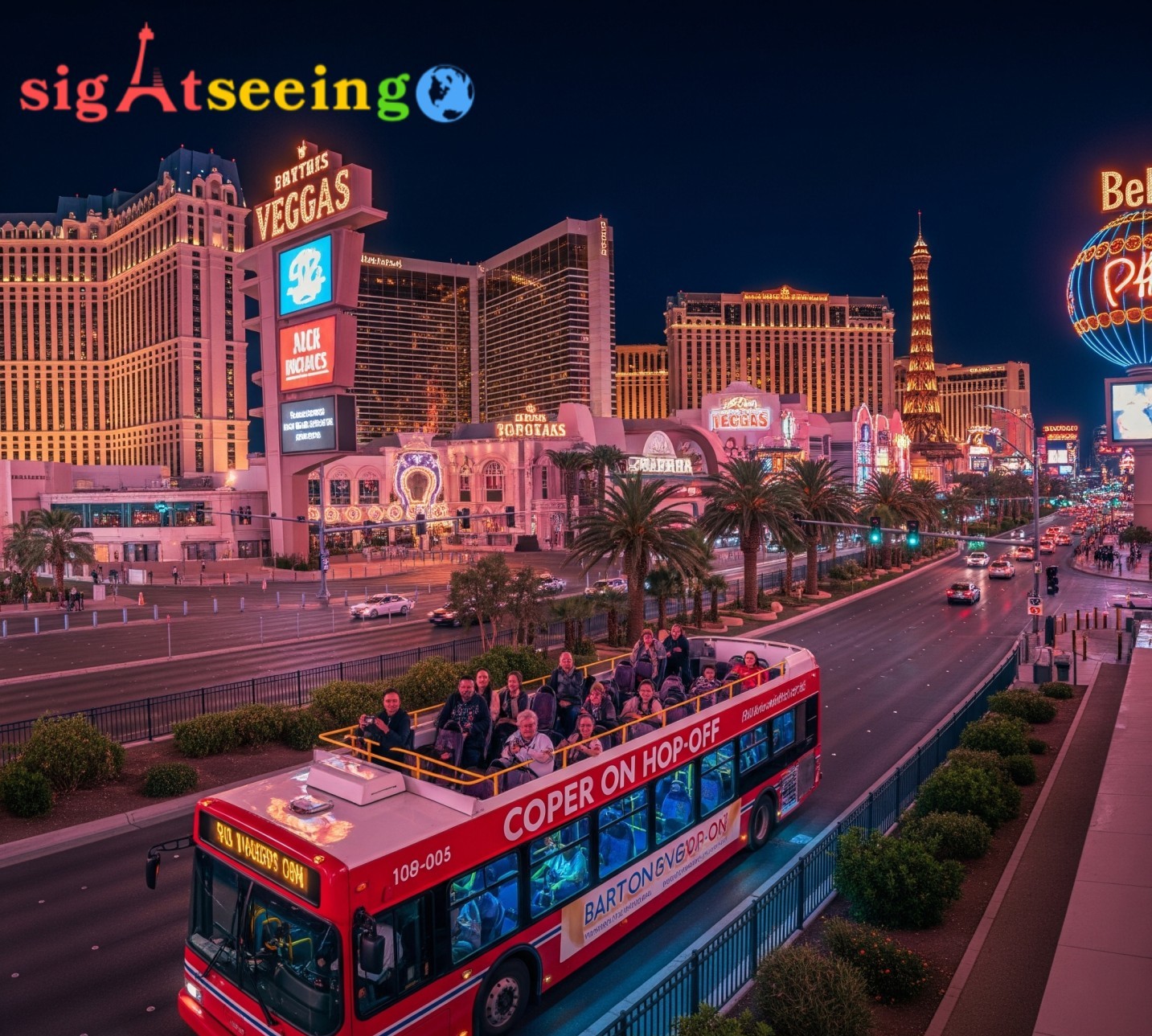 10 Best Things to Do in Las Vegas- Don’t Miss the Hop On Hop Off Bus Tour!