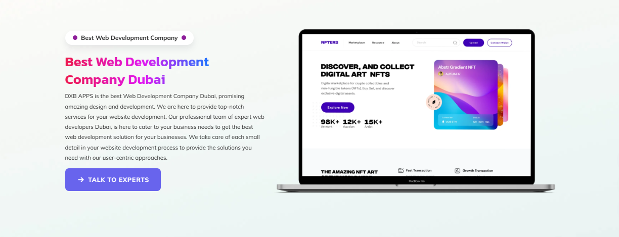 Your Trusted Partner for Dubai Web Design Company & Development by DXB APPS