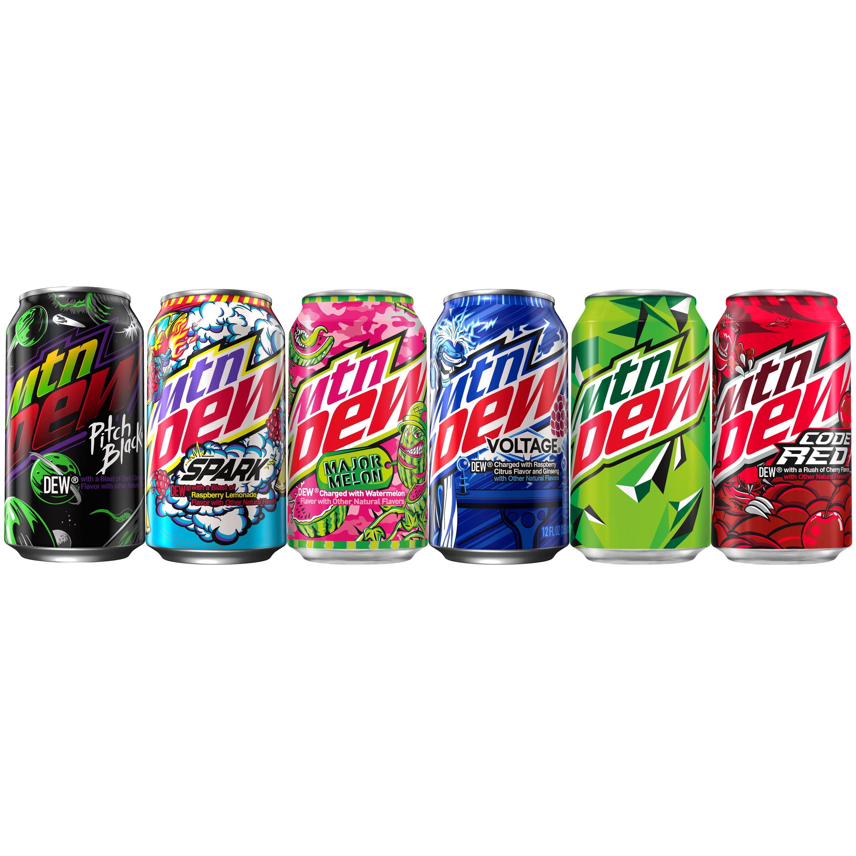 7 Best Mountain Dew Flavours