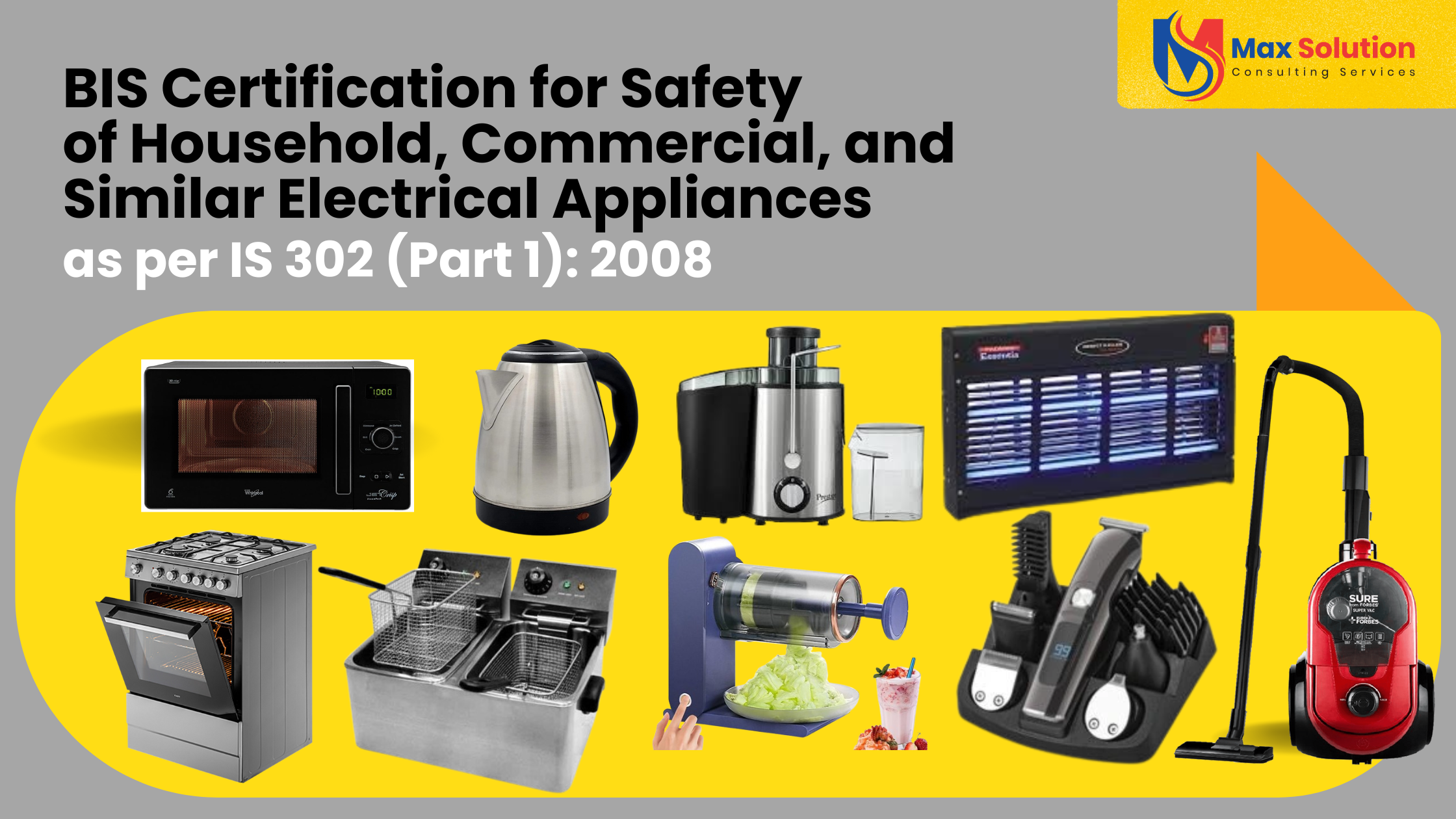 Ensuring Safety: BIS Certification for Household and Commercial Electrical Appliances