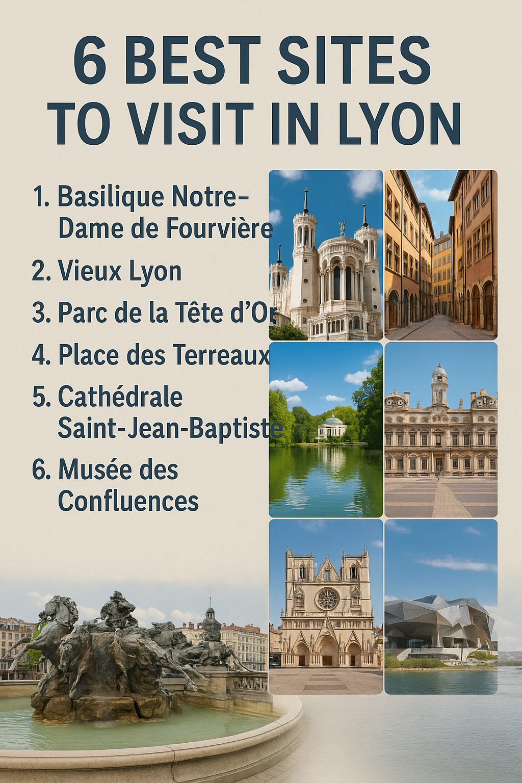 6 Best Sites to Visit in Lyon