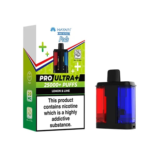 Hayati Pro Ultra Plus Pods: The Future of Vaping Convenience & Power in One
