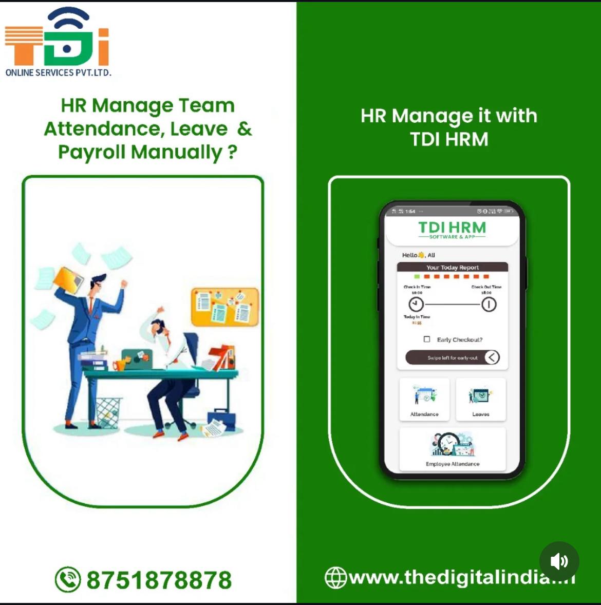 Best HRM Software Company in Jaipur – TDI Online Services