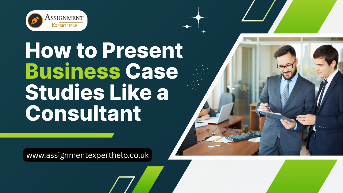 How to Present Business Case Studies Like a Consultant
