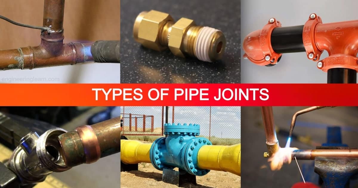Pipe Joints – Learn Their Types and Their Uses