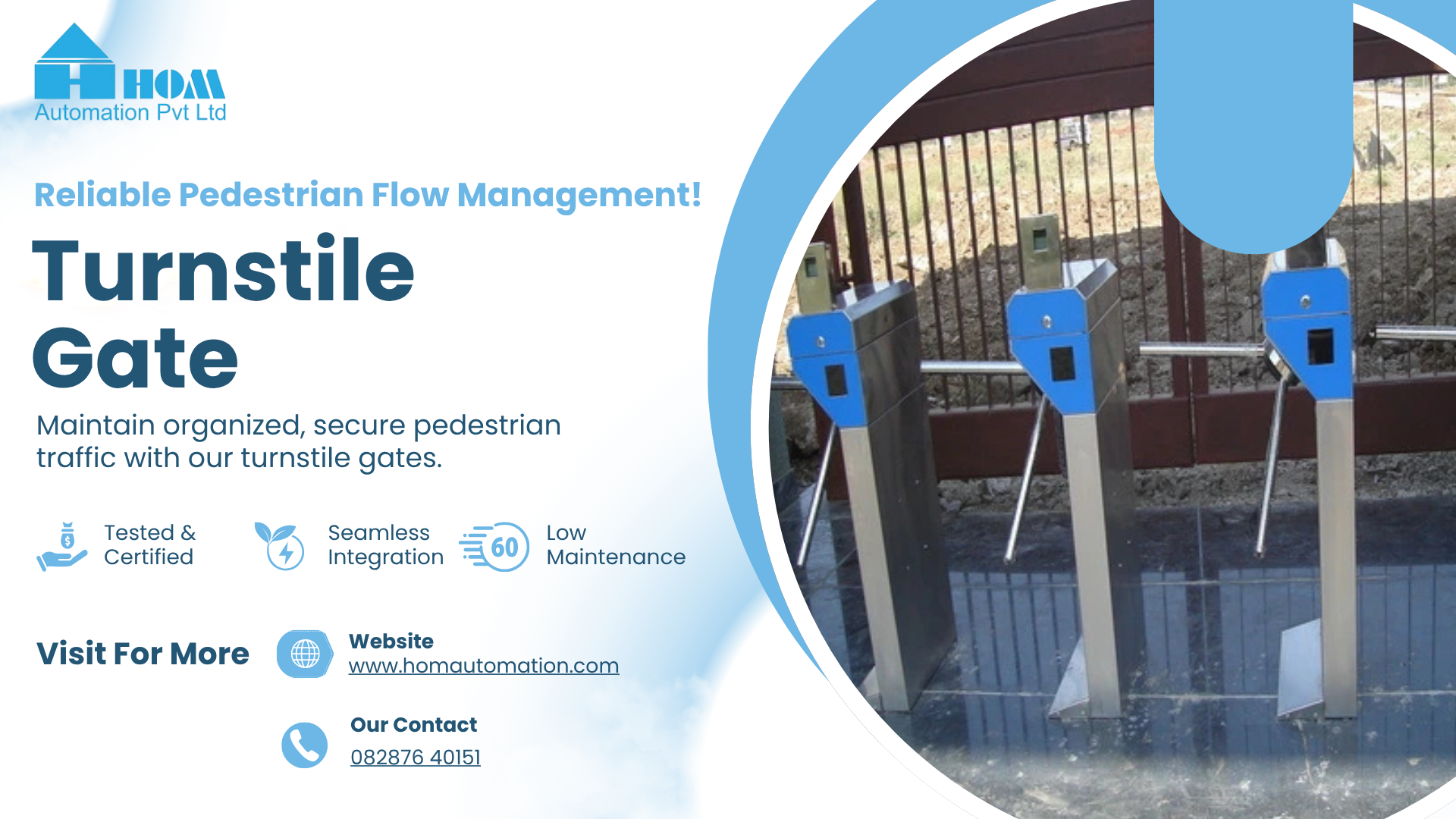 How to Choose the Right Turnstile Gate for Your Property?