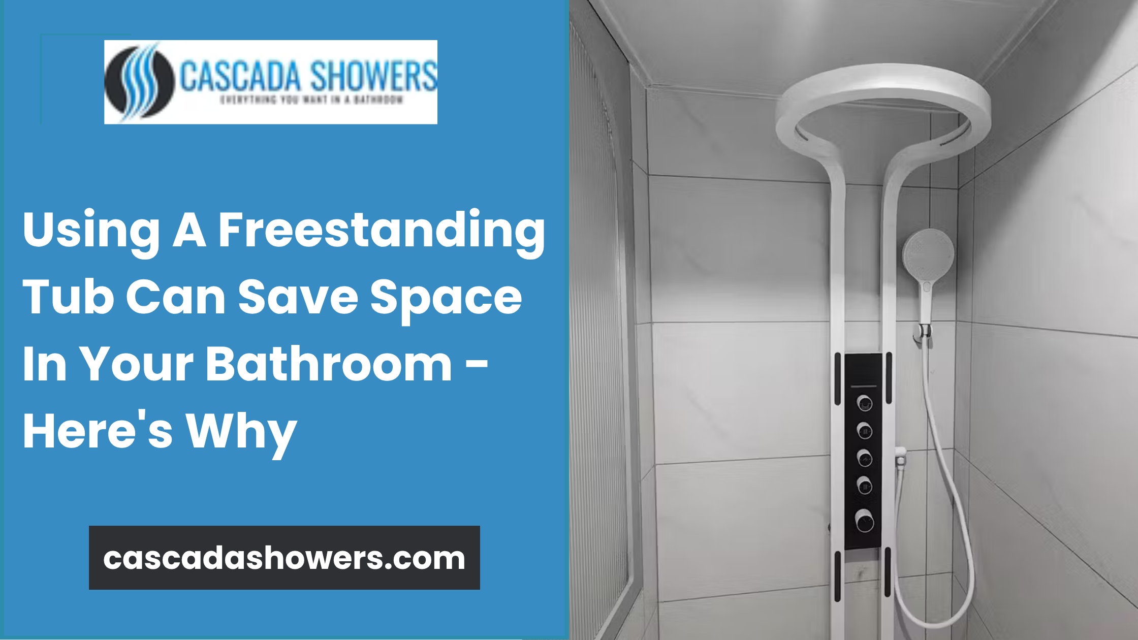 Using a Freestanding Tub Can Save Space in Your Bathroom - Here's Why