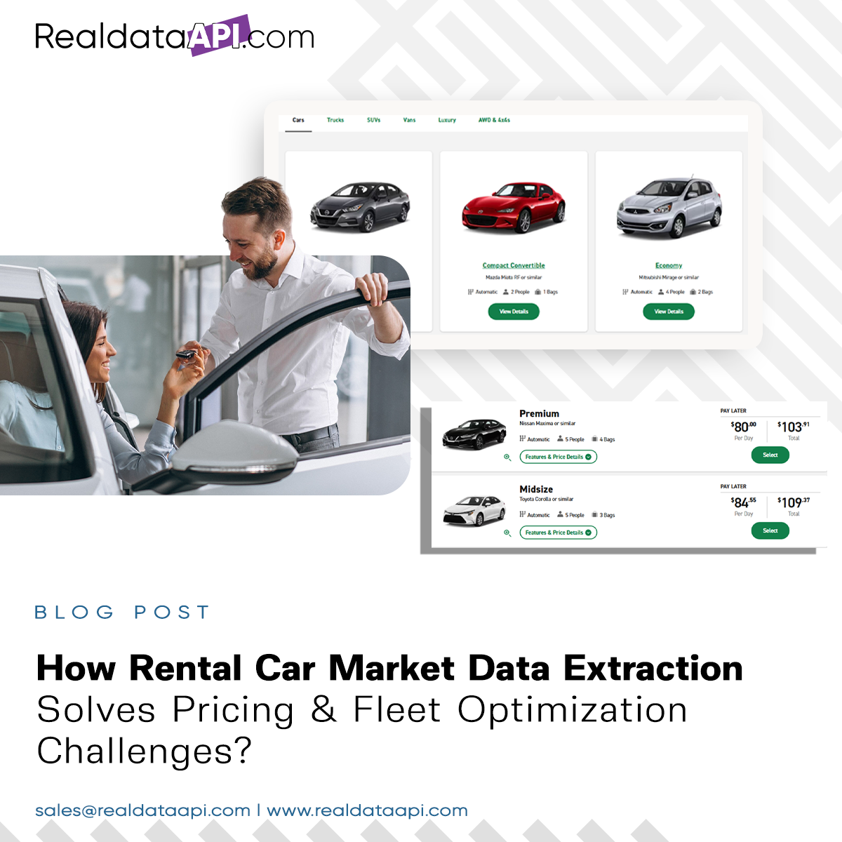 Rental Car Market Data Extraction for Smarter Pricing