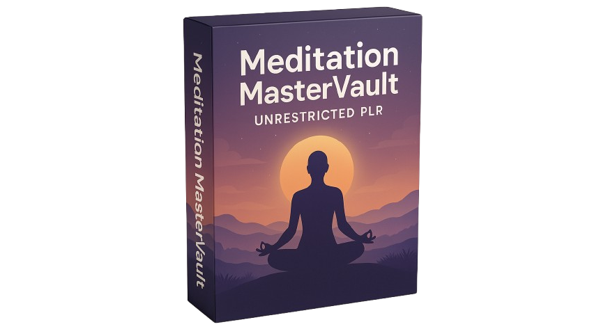Meditation MasterVault PLR Review – A Realistic Resource for Mindfulness Creators