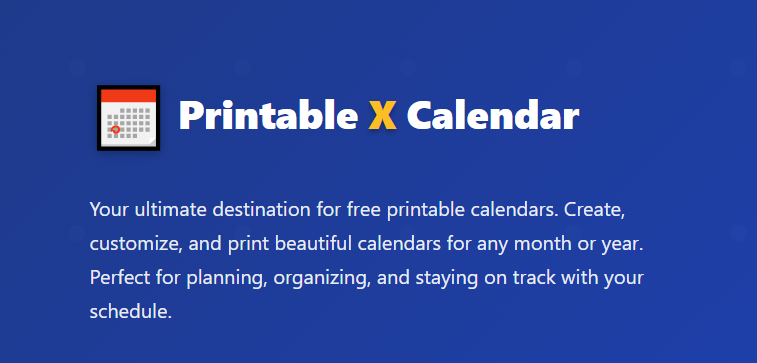 Free Monthly Printable Calendar 2025 – Stay Organized Every Month