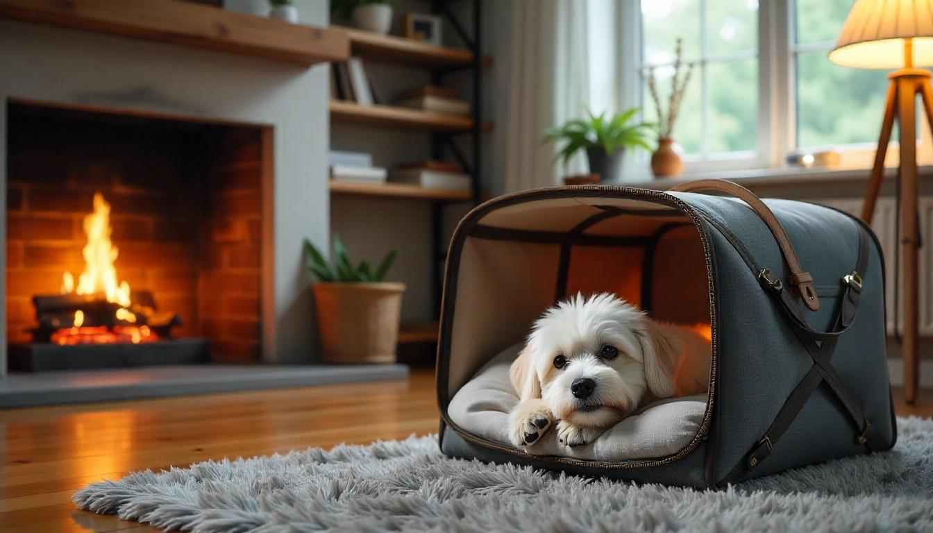 How Does a Collapsible Pet Crate from KindTail Help Reduce Dog Anxiety and Improve Training?