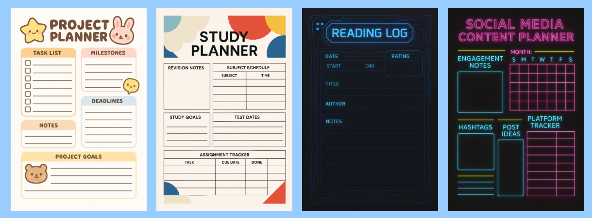 SmartPlanner Prompt Goldmine Review – Practical Tool for Creating Printable Planners with AI