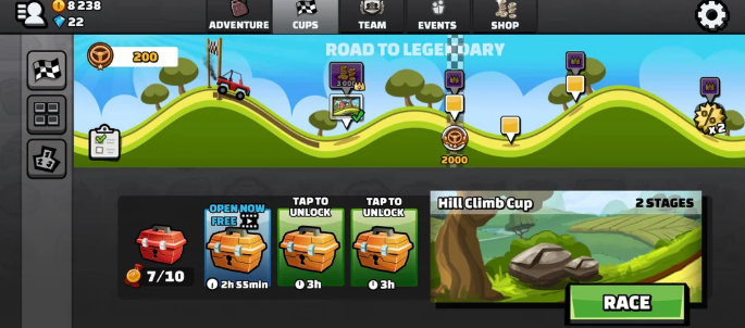 Most Profitable Stages for Farming Coins and Gems in Hill Climb Racing (2025 Guide)