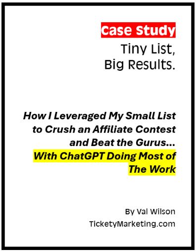 Tiny List Big Results Review 2025 &ndash; How Val Wilson Outsold the Gurus with a Small List and Smart Strategy