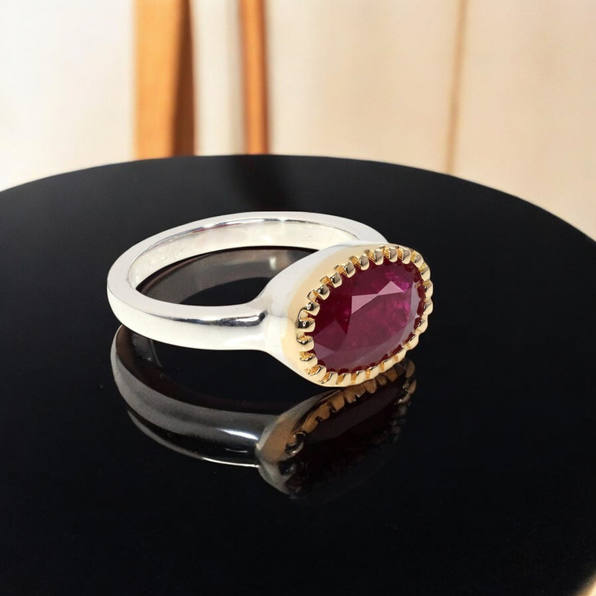 Crimson Flame: The Eternal Elegance of a Ruby Ring