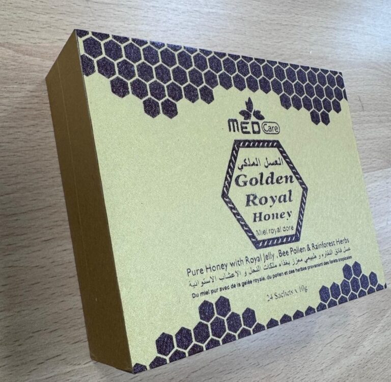 Supercharge Your Vitality with Golden Royal VIP Honey: The Ultimate Natural Boost for Men