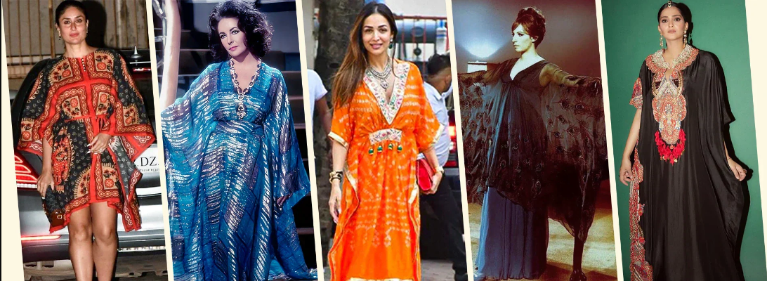 Coral Mirage Floral Long Kaftan: A Statement of Elegance and Comfort