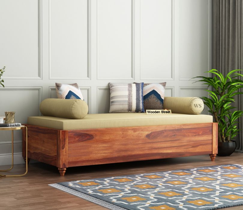 What Are the Best Fabrics for Diwan Beds | Wooden Street