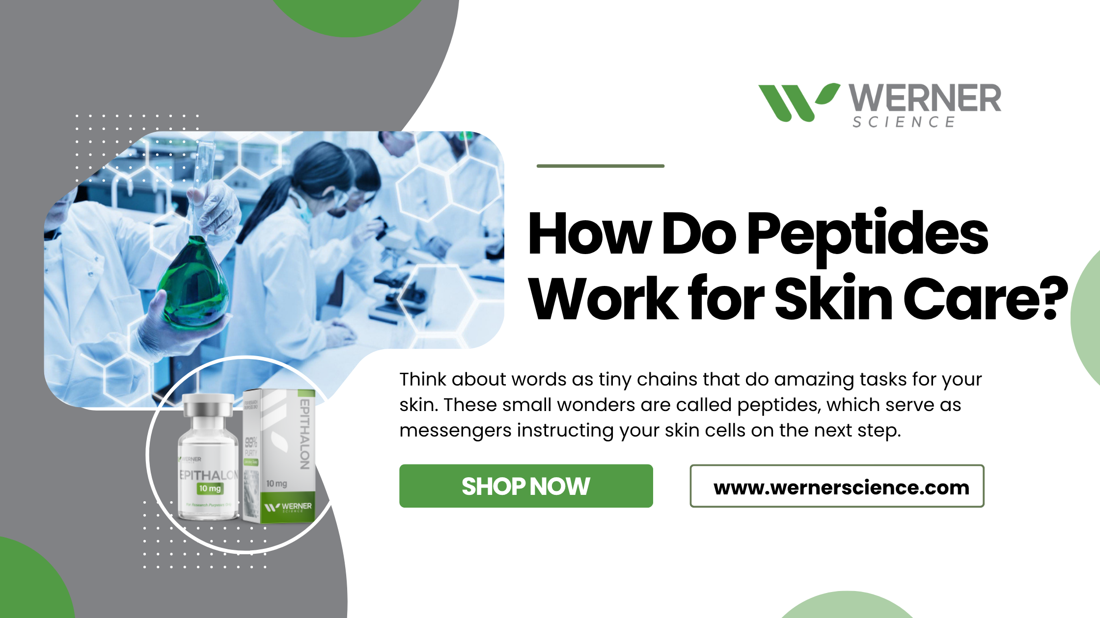 How Do Peptides Work for Skin Care?
