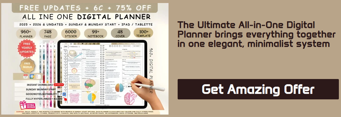 Ultimate All-in-One Digital Planner – Honest, Practical Review for Digital Productivity Seekers
