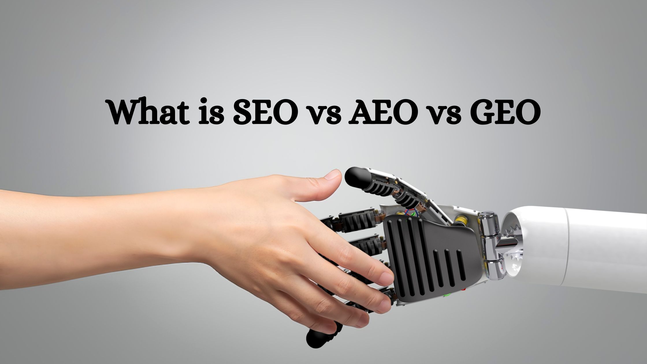 What is SEO vs AEO vs GEO? Key Differences and Strategic Approaches Explained