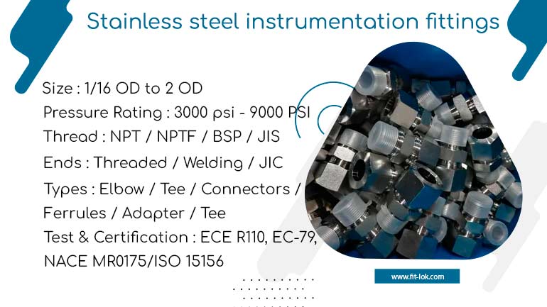 Why SS Instrumentation Fittings Are Essential in Oil & Gas Industries