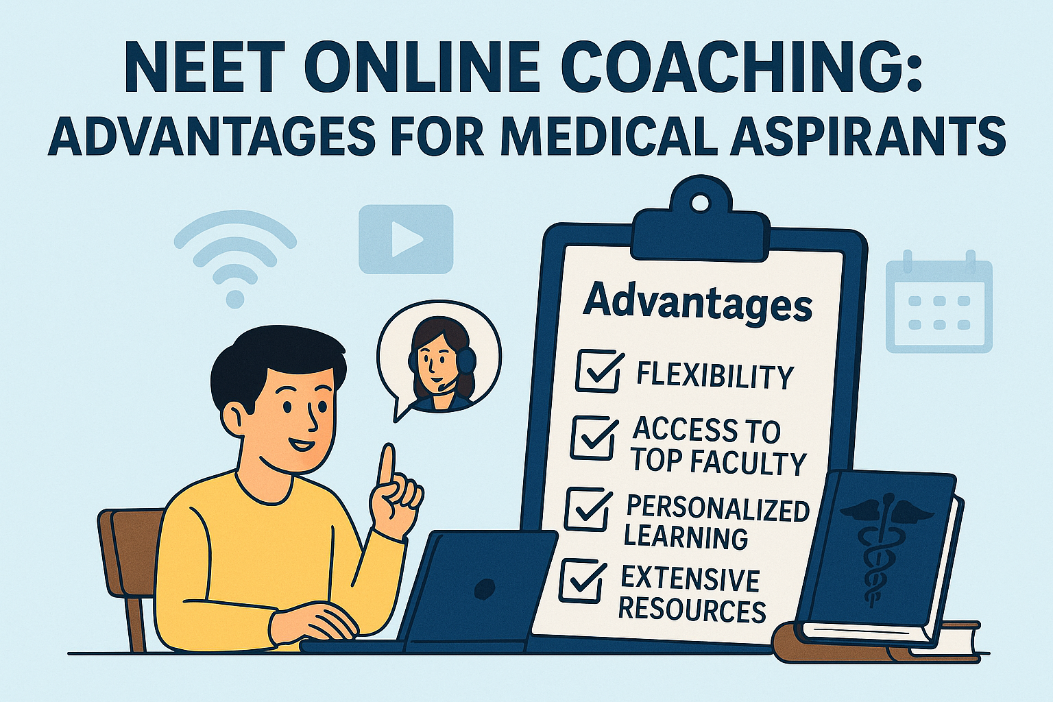 NEET Online Coaching: Advantages for Medical Aspirants