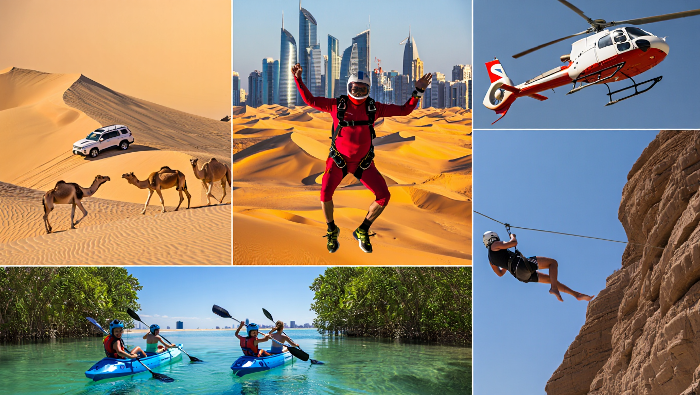 15 Thrilling Adventure Activities & Fun Things to Do in Abu Dhabi