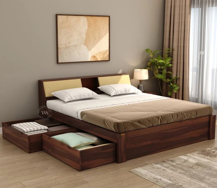 Unbox Your Dream Bedroom: Wooden Street’s Top Double Beds with Free Shipping & Easy Setup