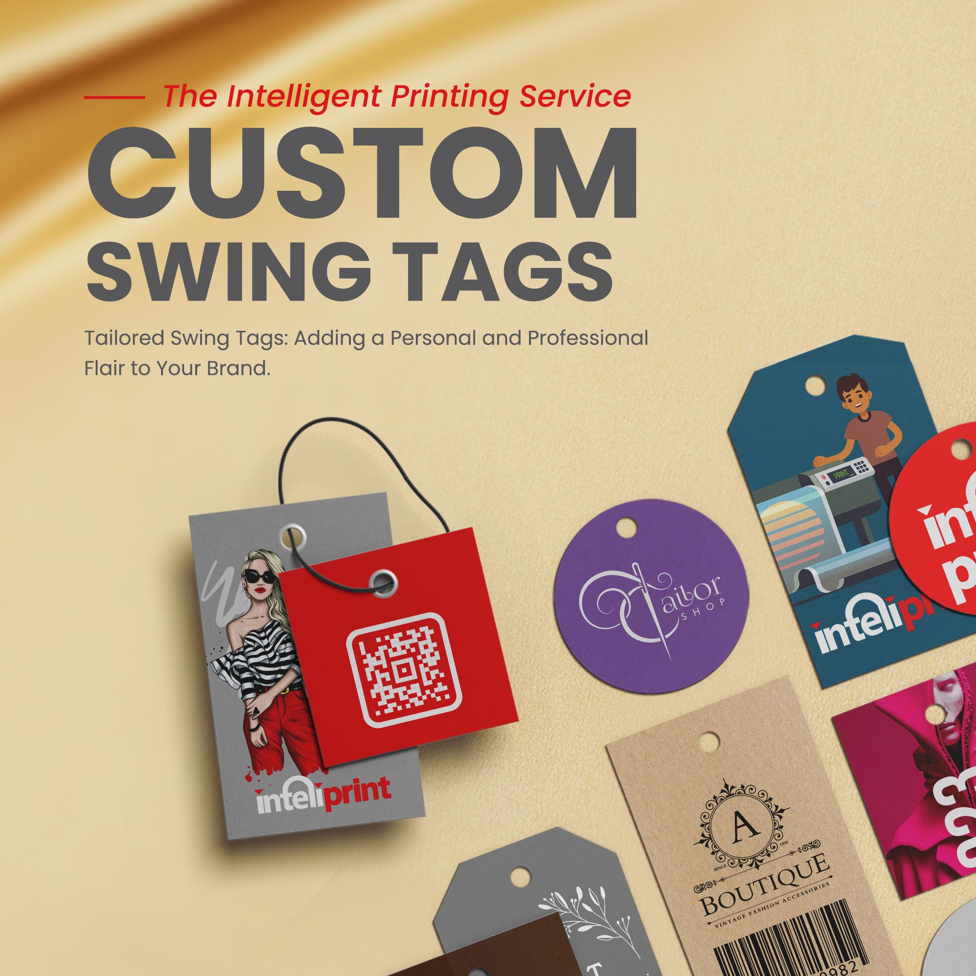 Folded Swing Tags: Smart, Stylish, and Functional Branding