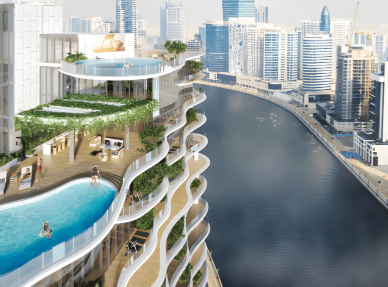 DAMAC Chic Tower Business Bay Dubai: Iconic Living in the City