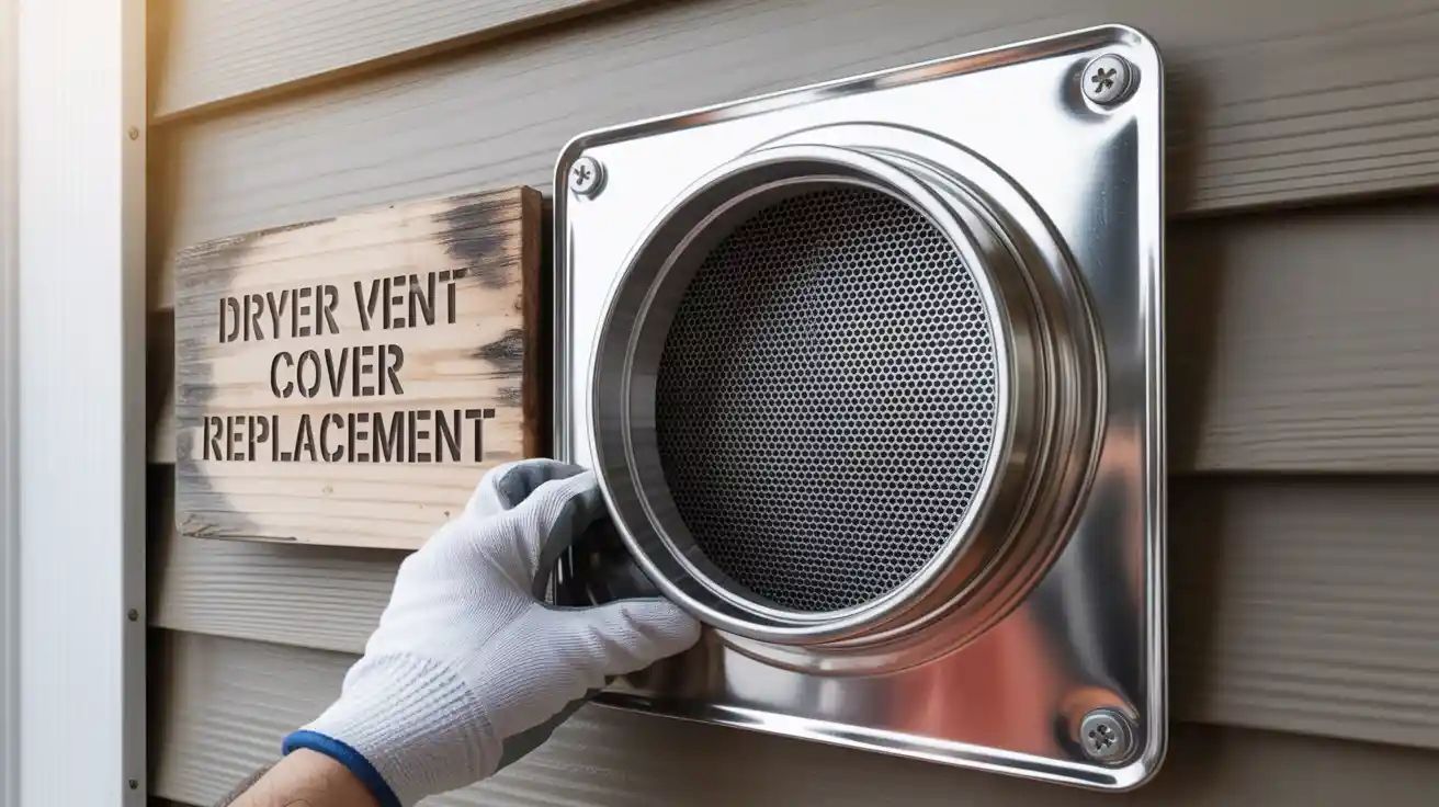 How Do I Know If I Need Dryer Vent Cover Replacement in Chesapeake?