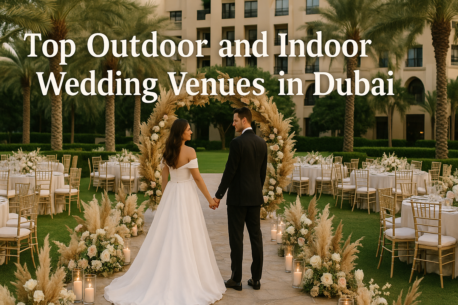 Top Outdoor and Indoor Wedding Venues in Dubai