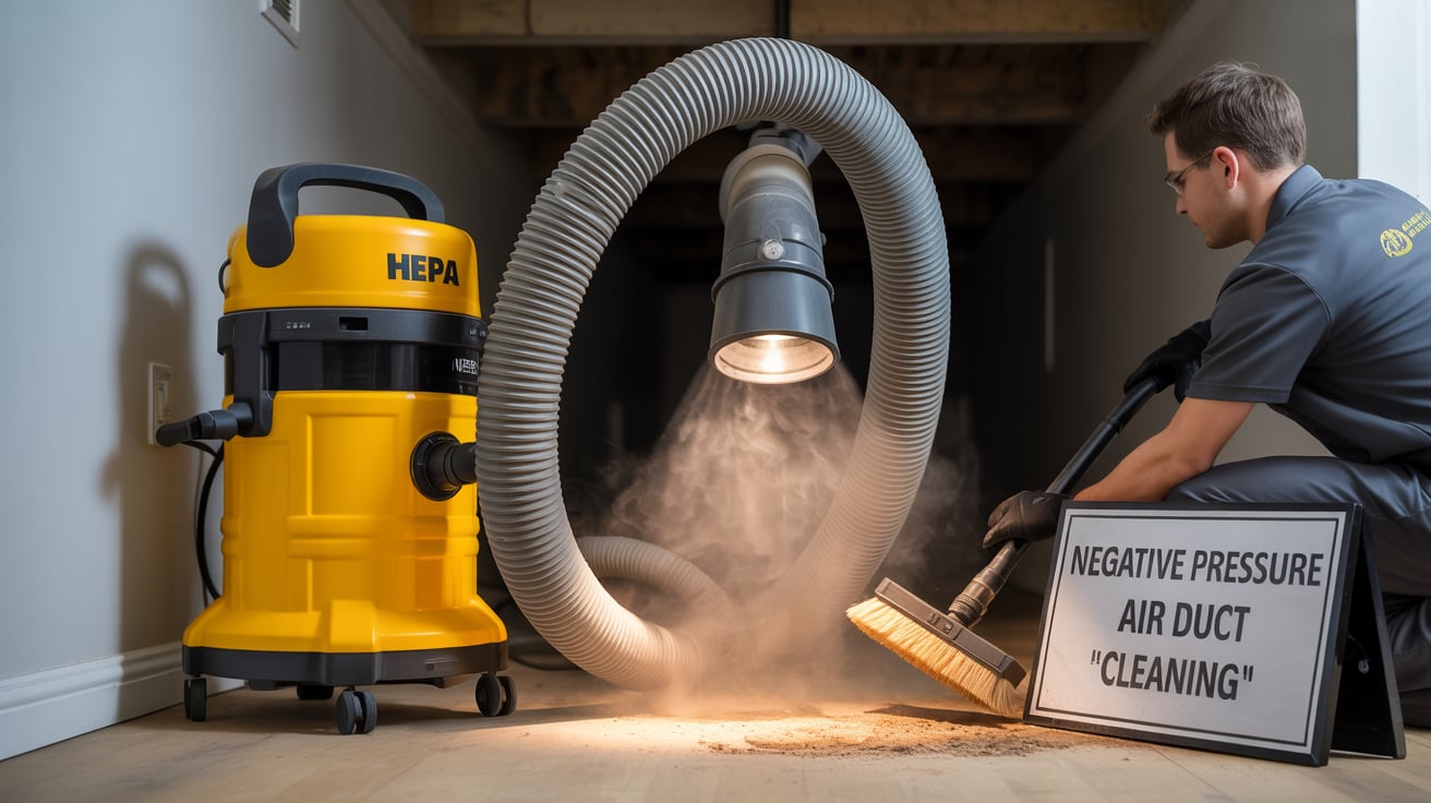 Why Should Homeowners In Carlsbad Choose Negative Pressure Air Duct Cleaning?
