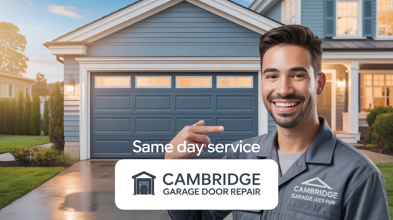 How Can Same-Day Garage Door Repair in Cambridge Save You Time and Stress?