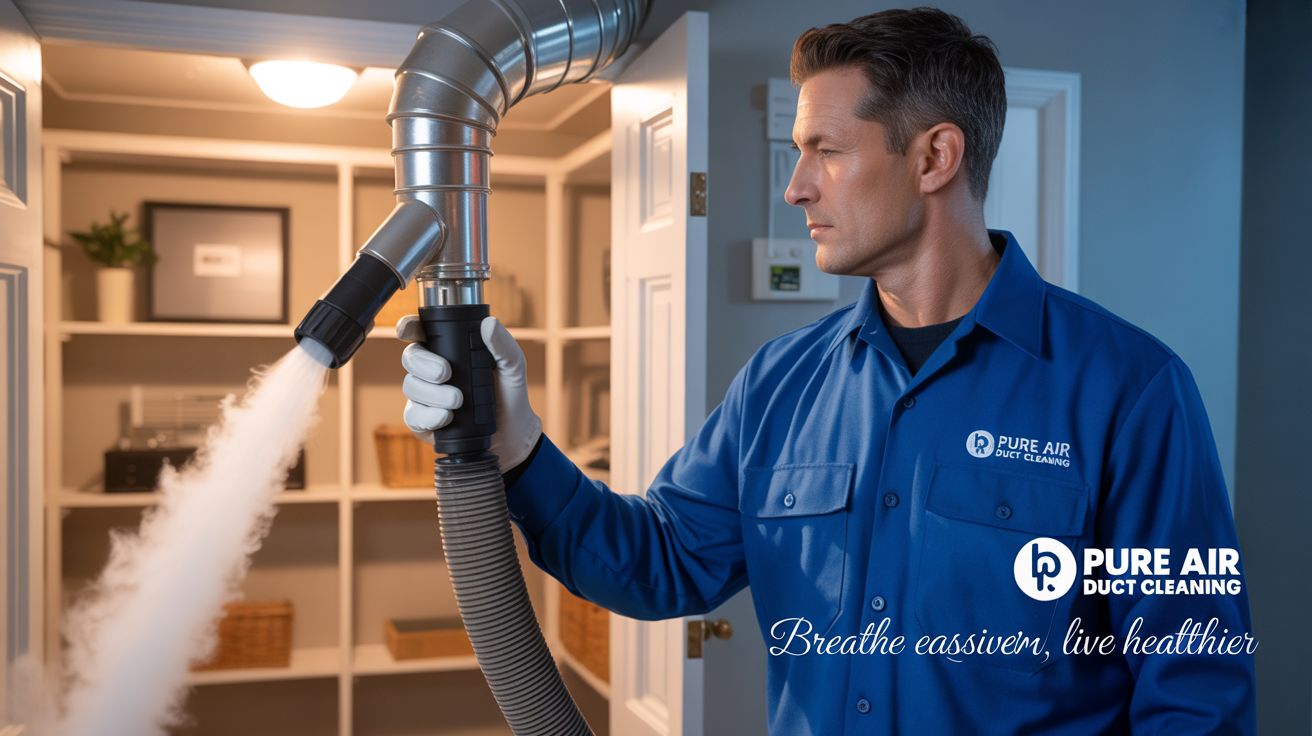 How Does Pure Air Duct Cleaning In Auburn Improve Allergy Symptoms?