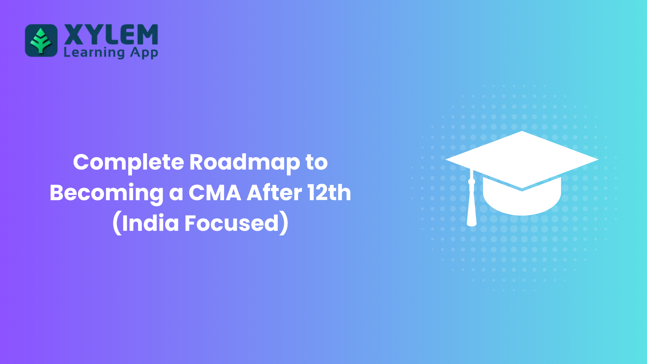 Complete Roadmap to Becoming a CMA After 12th (India Focused)