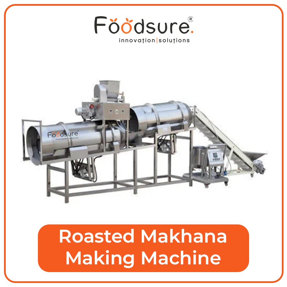 Scale Healthy Snacks: Foodsure’s Smart Makhana Popping Machine in India