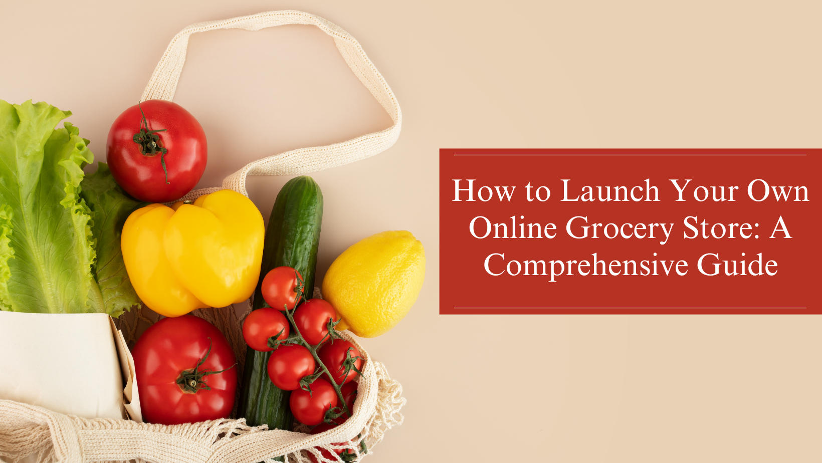 How to Launch Your Own Online Grocery Store: A Comprehensive Guide