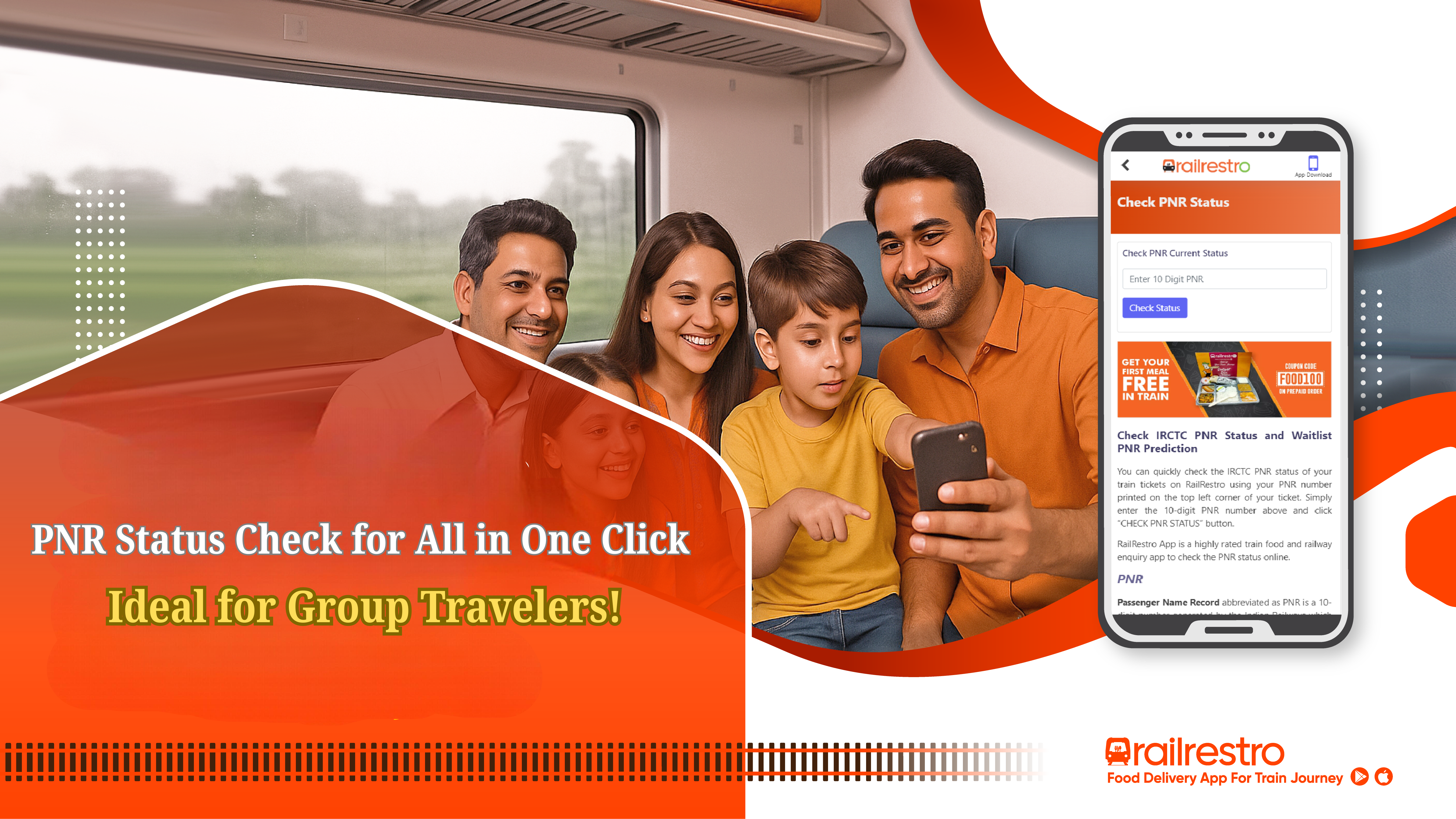 How RailRestro Simplifies Group Travel with Multi-Passenger PNR Status Checks
