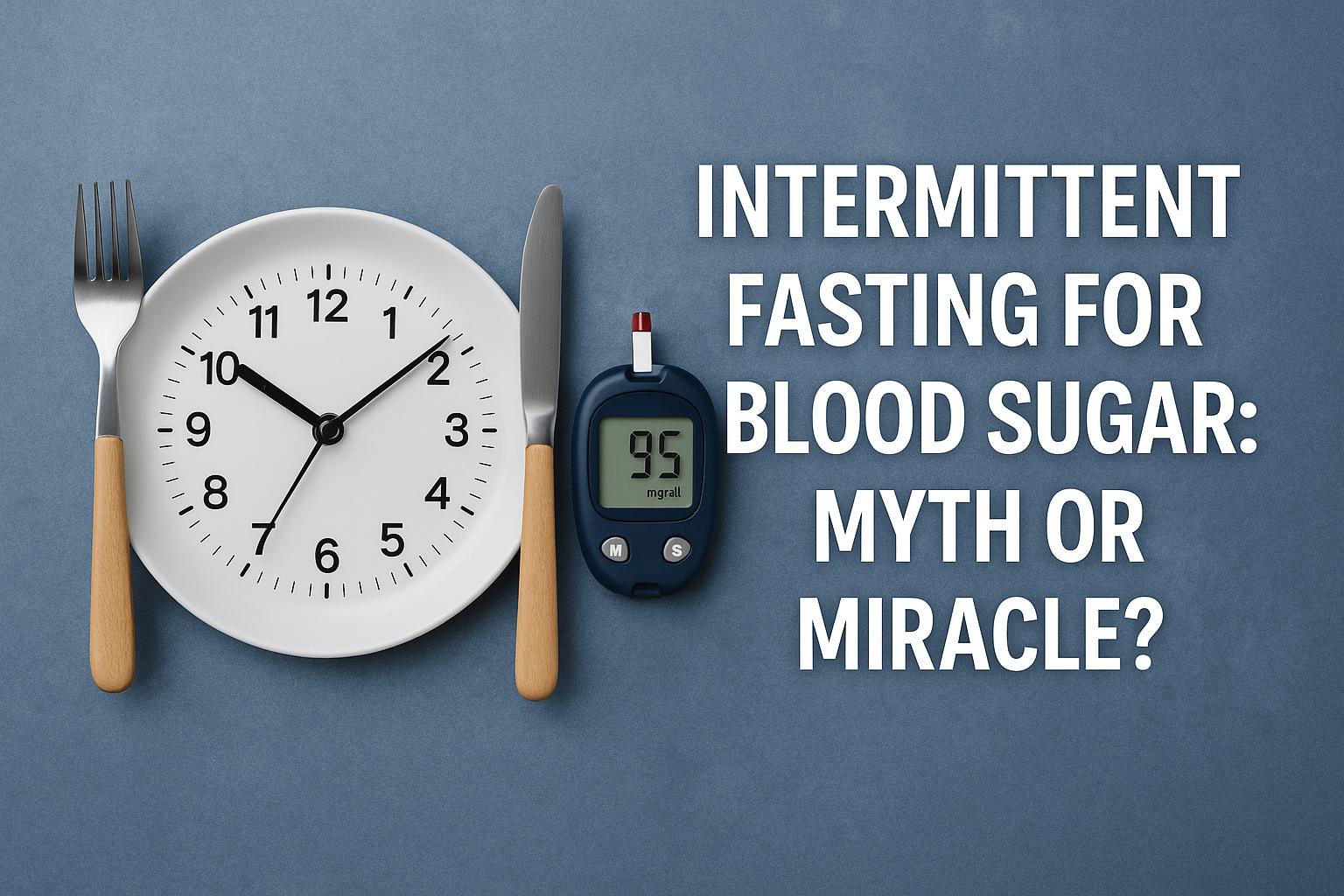Intermittent Fasting for Blood Sugar: Myth or Miracle?