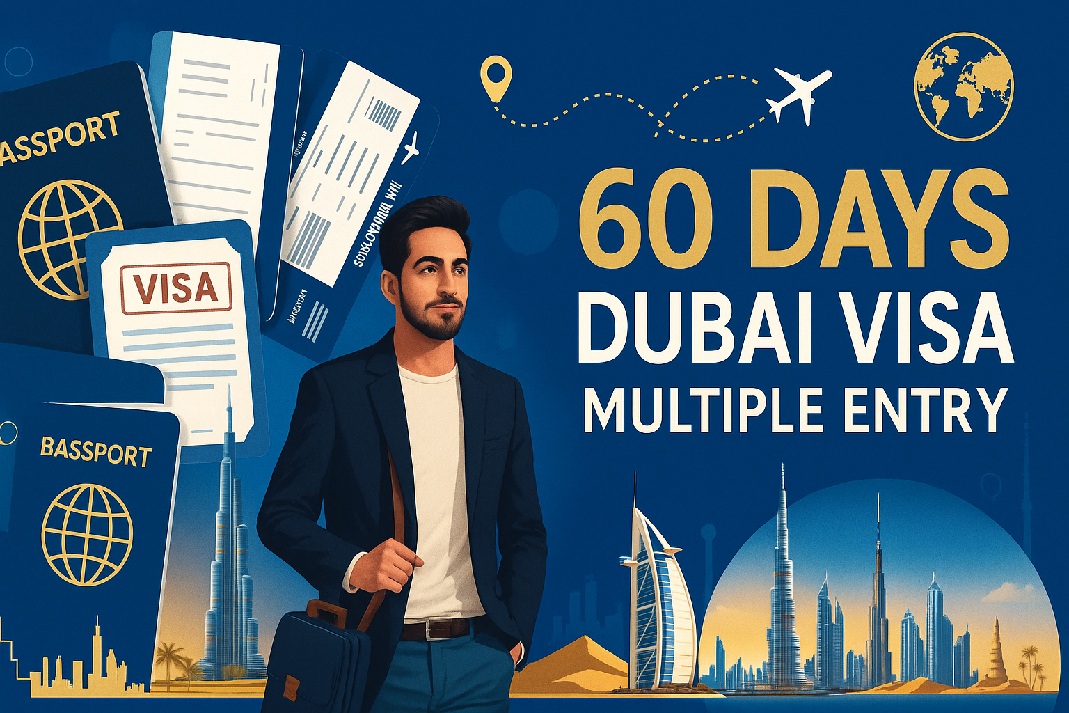 60 Days Dubai Visa Multiple Entry Guide 2025