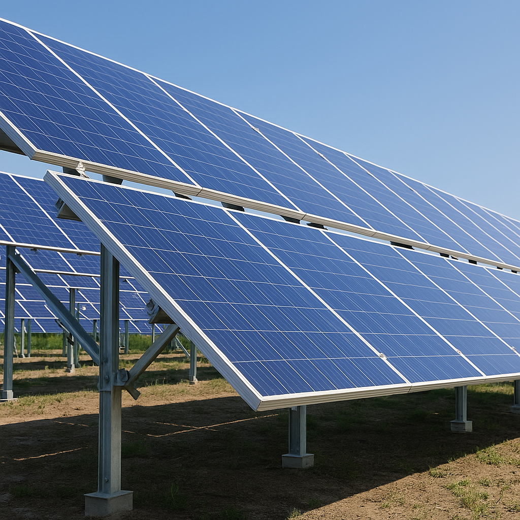 Choosing the Right Solar Module Mounting Structure Manufacturer: Why Bajaj Steels Leads the Way