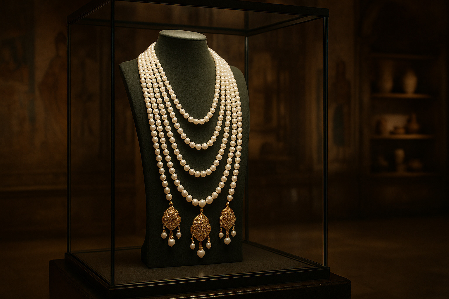 Rani Haar Designs in Pearl with Price