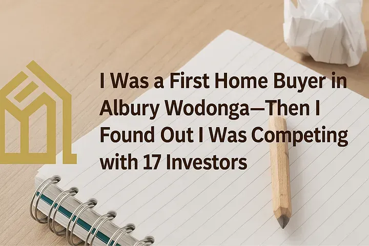 I Was a First Home Buyer in Albury Wodonga — Then I Found Out I Was Competing with 17 Investors