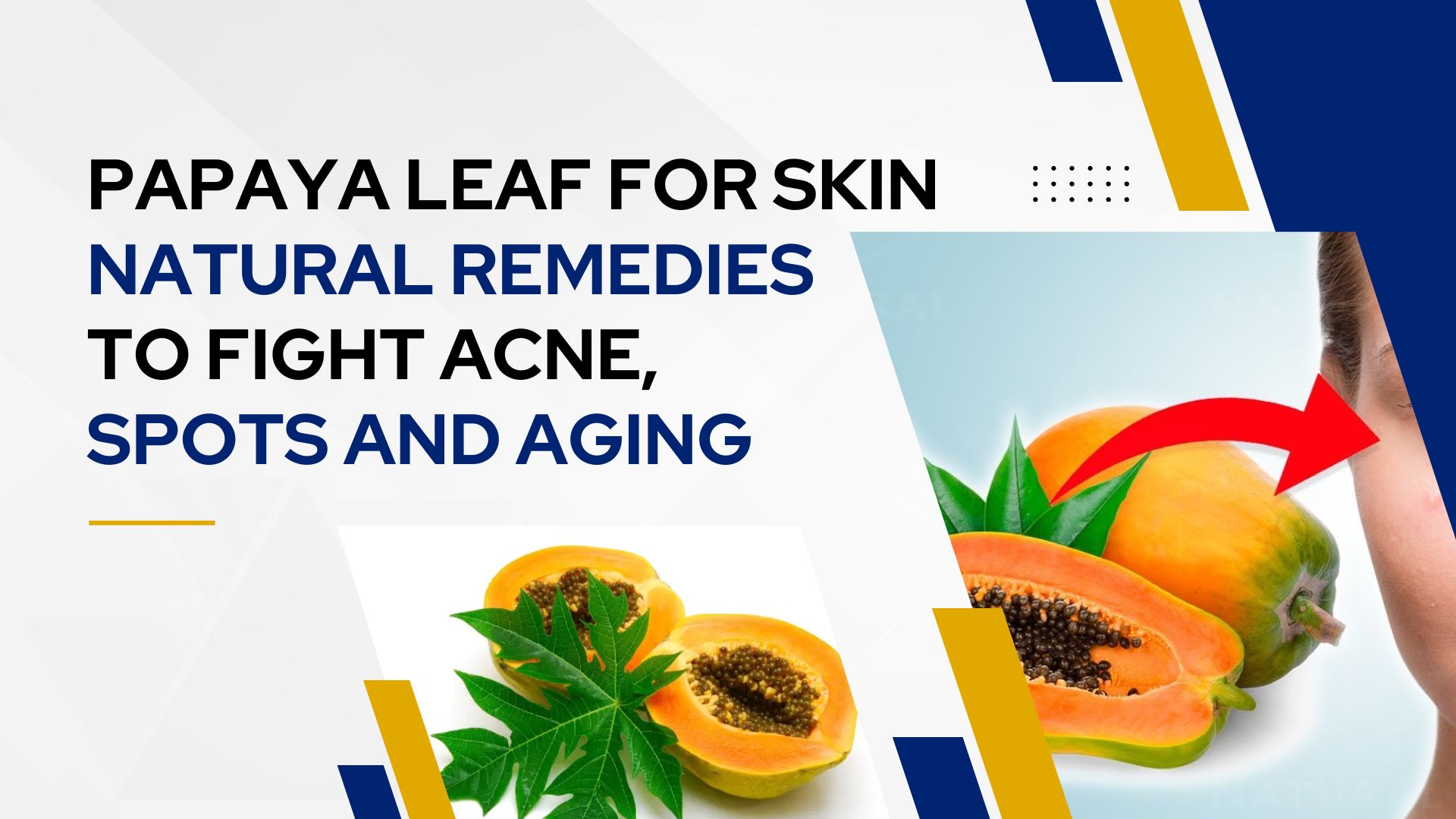 Papaya Leaf for Skin: Natural Remedies to Fight Acne, Spots, and Aging