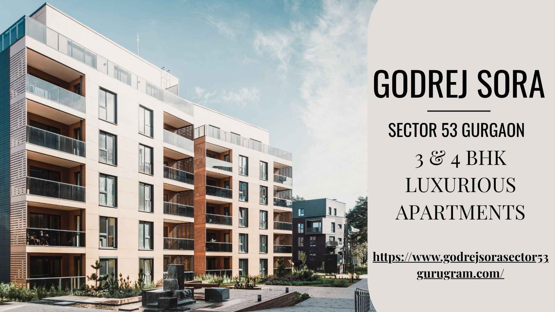 Godrej Sora Sector 53 Gurgaon | Modern Family Residences