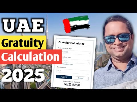 Smart UAE Gratuity Calculator - Instant End-of-Service Benefits Computation Tool