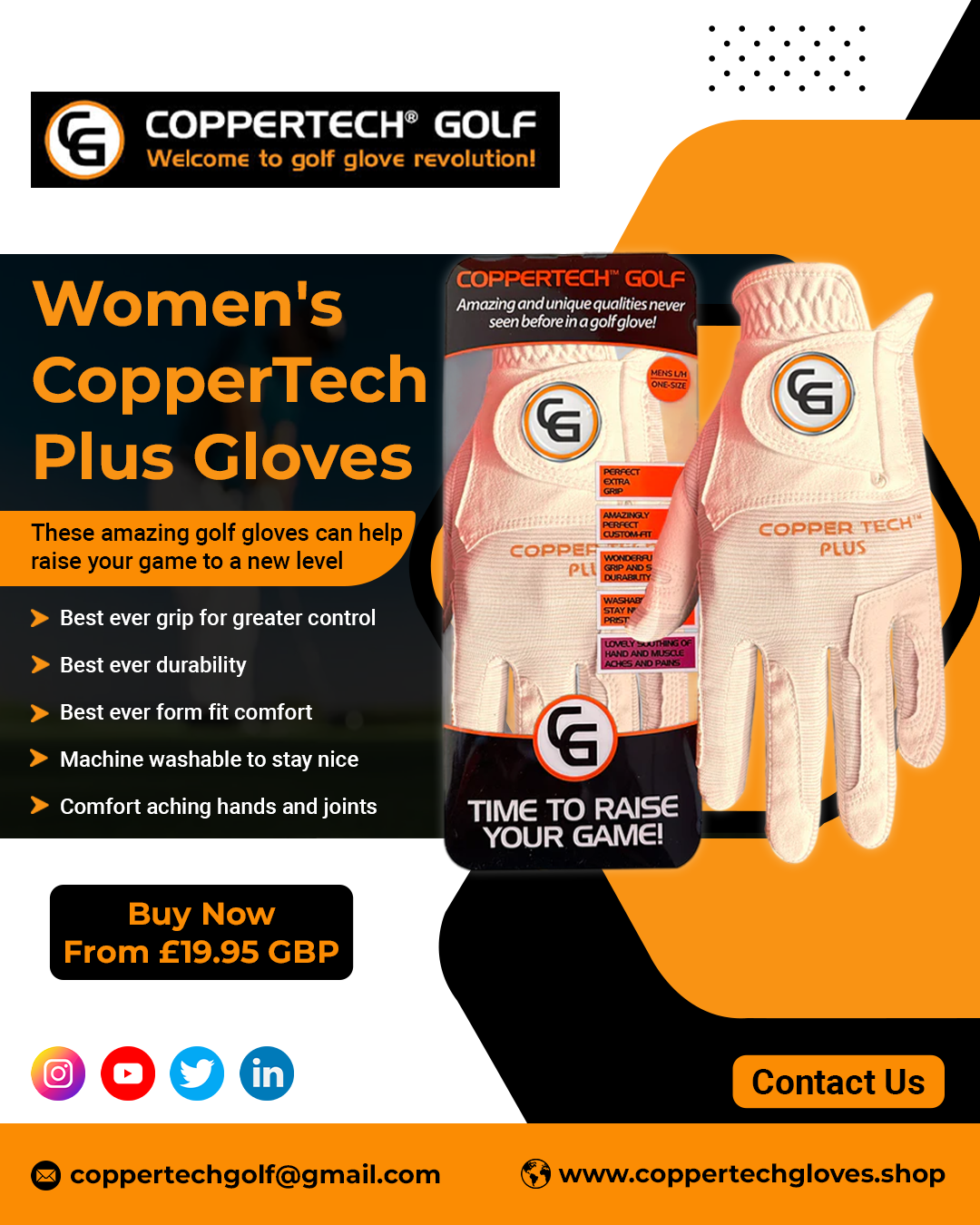 Premium Women’s Leather Golf Gloves in the UK – Perfect Fit and Comfort